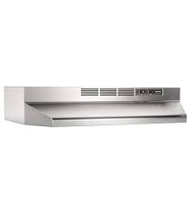 broan nutone ductless stainless steel