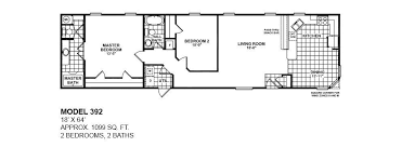Single Wide Mobile Home Floor Plans 2