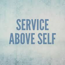 Service Above Self – Be More Now: A year from now you will wish you started  today.