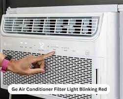 ge air conditioner filter light