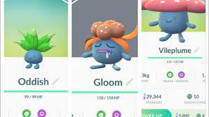 Vileplume perfect evolution max power | oddish evolution | grass/poison  pokemon | pokemon go