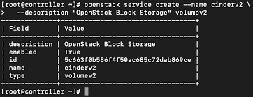 openstack block storage service