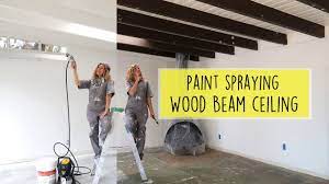 paint wood beams like a pro expert
