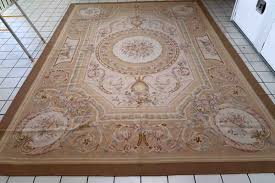 vine french aubusson rug 1970s for
