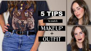 how to match your makeup to your outfit