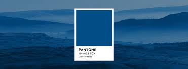 pantone names clic blue its 2020