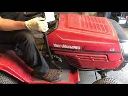 how to start a yardman mtd tractor