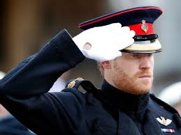 why prince harry isn t wearing military