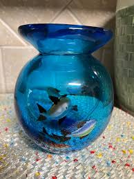Vintage Murano Art Glass Fish Art Glass