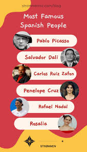 most famous spanish people