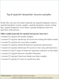 31 Inspirational Interpreter Resume Example