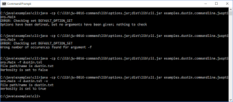 java command line interfaces part 17