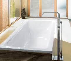 allure floor mounted tub filler