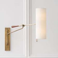 Antique Brass Adjustable Wall Light