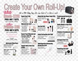 mary kay travel roll up bag sets
