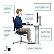 correct ergonomic sitting posture