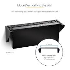 vertical wall mount rack bracket