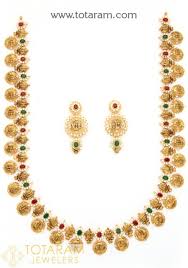 22k gold temple jewellery necklace sets