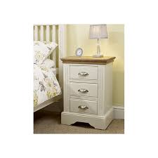 Kent Painted And Solid Oak Top Bedside