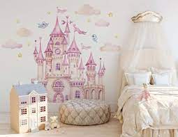 Disney Princess Castle With Colorful