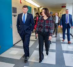 Governor gretchen whitmer of michigan held a press briefing today on coronavirus. Governor Gretchen Whitmer Talks Vision Closing The Skills Gap During Visit To Hfc Henry Ford College