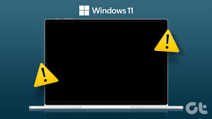 fix windows 11 black screen issue
