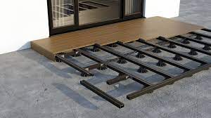 structural aluminium joist for decking