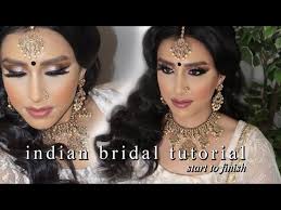 indian bridal evening tutorial start to