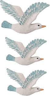 Ceramic Birds Sea Gull Wall Art