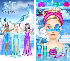 ice queen dress up makeup apk