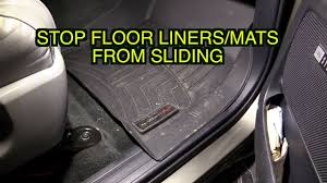 weather tech floor liners from sliding