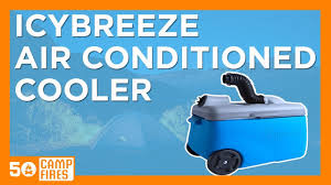 People have been converting cheap ice chest coolers and add a fan and blow cold wet air for many years. Icybreeze Air Conditioner Cooler 50 Campfires Youtube