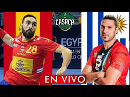 España por el fútbol masculino de los juegos olímpicos tokio 2020. Espana Vs Uruguay En Vivo Mundial Handball Egipto 2021 Youtube