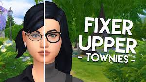 FIXING CASSANDRA GOTH // The Sims 4: Townie Makeovers - YouTube