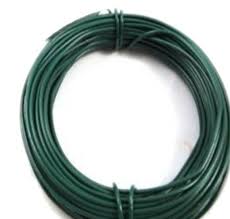 pvc coated green garden wire