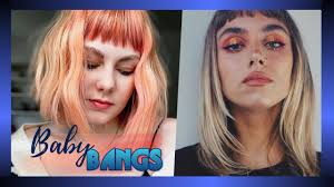 Baby bangs | long hair with bangs, medium hair styles. Baby Bangs For Women Step By Step 2020 Hair Salon Tutorial Youtube