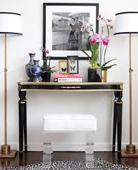 How To Decorate A Console Table Top