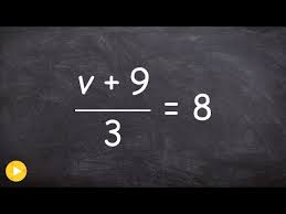 Solving A Two Step Equation With