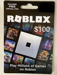 Take your roblox experience to the next level. Roblox Physical Gift Card Free Roblox Vitual Item Robux Game Fast Shipping New Ebay