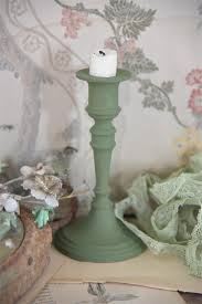 The green pastel paint gives the entire room an updated farmhouse feel. Olive Green Vintage Paint 100 Ml