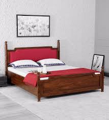 Ariana Solid Wood Queen Size Bed