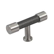 immix knurl pewter t pull finesse design