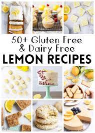 gluten free dairy free lemon recipes