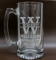 Engraved Beer Mug Personalized Beer Mug