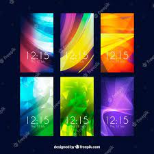 colorful abstract wallpaper pack for