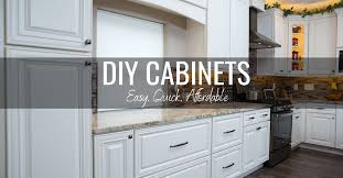 diy cabinets from lily ann easy