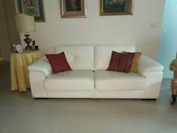 Forniture di divani in pelle e pelle per divani. Divano Letto Matrim Poltronesofa Eco Pelle Macadamia Larg 2 05 Ebay