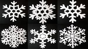 How To Make 6 Pointed Paper Snowflakes Easy And Amazing Results By Art Tv