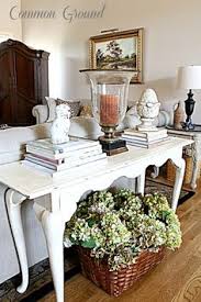 The gallery style art, the pale gray walls, and the airy furniture accents. 20 Styling A Sofa Table Ideas Sofa Table Home Decor Family Room