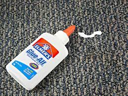 get dried elmer s glue out of a carpet